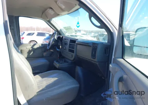 2008 Chevrolet Express Work Van from USA, damaged, VIN 1GCFG15X481140737